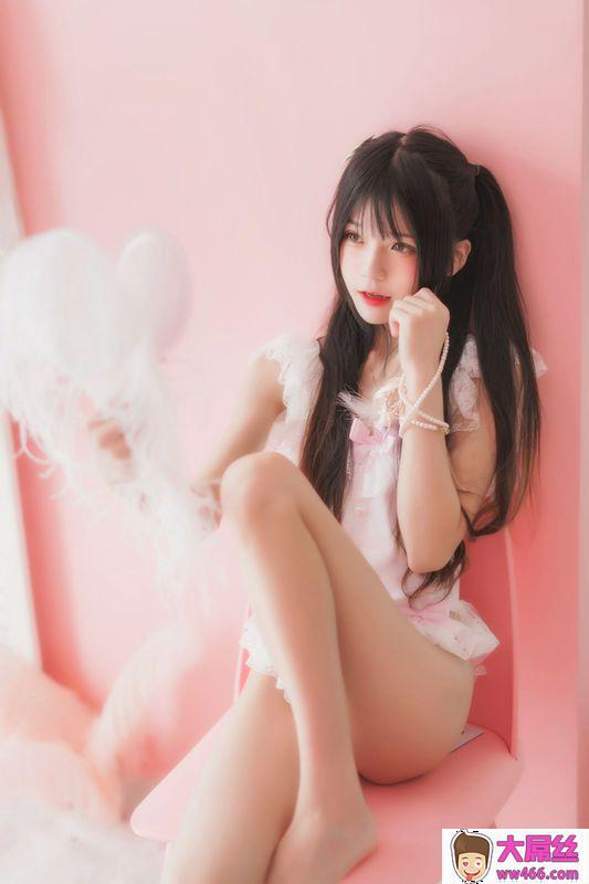 桜桃喵冬眠系列粉色浴缸